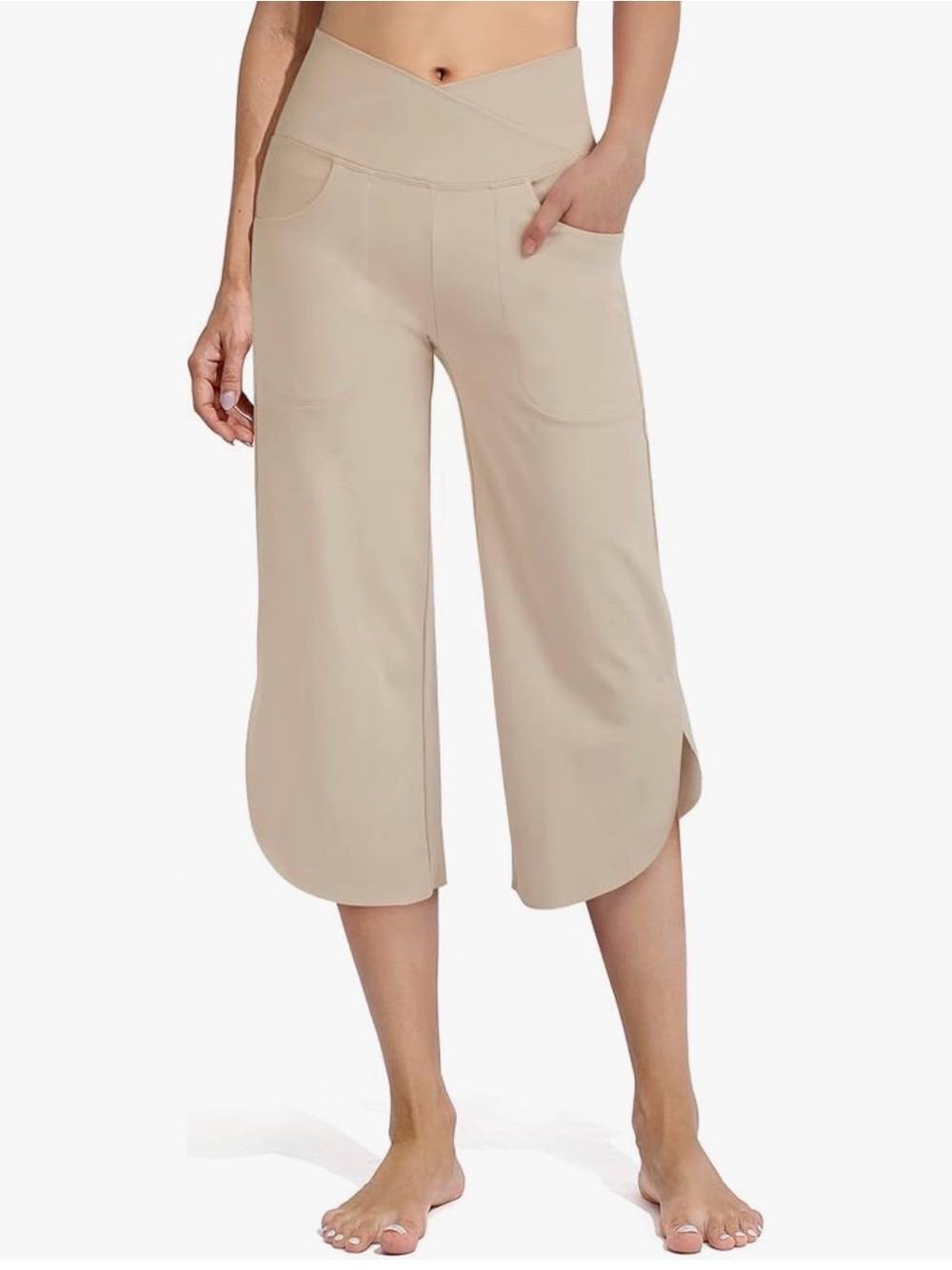 Womens Yoga Capri Pants